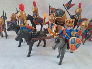playmobil lotto esercito cavalieri del leone