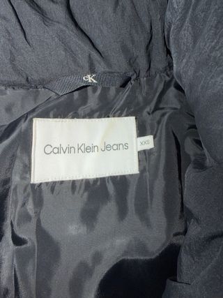 Cazadora Calvin Klein Negra Talla XS
