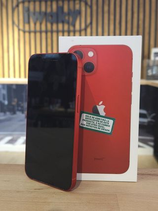 IPHONE 13 128GB ROSSO 100% BATTERIA