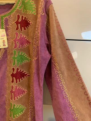 Túnica scamosciata invernale taglia 2XL