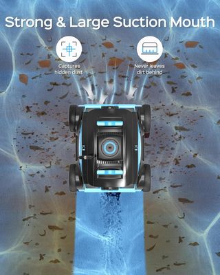 Robot pulitore per piscina per 130 minuti di pulizia, Limpiafon