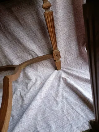 Mesa de madera antigua