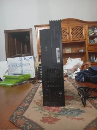 Consola PS2 (PlayStation 2) Negra + FIFA 08