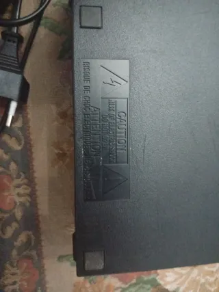 Consola PS2 (PlayStation 2) Negra + FIFA 08