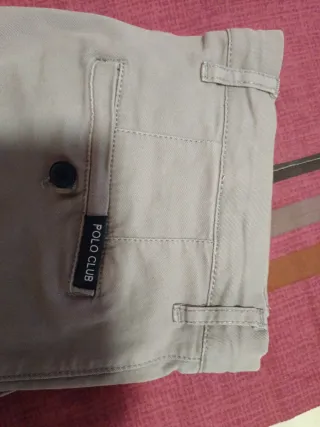 Pantalón Chino Gris