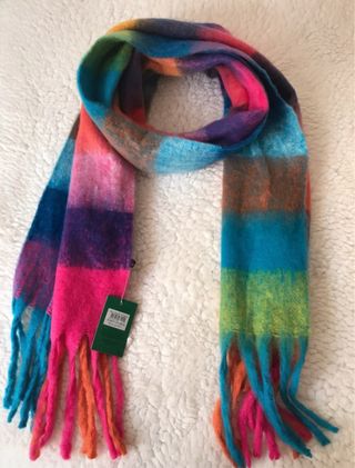 Bufanda mujer multicolor