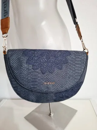 Bolso Desigual Azul/Gris