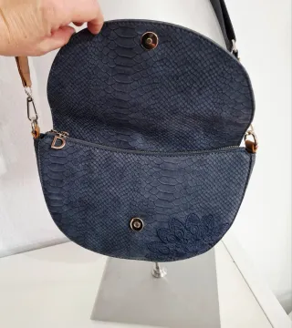 Bolso Desigual Azul/Gris