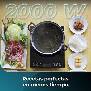 Placa de inducción Full Magma Slim Cecotec