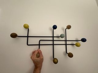 Perchero de pared moderno