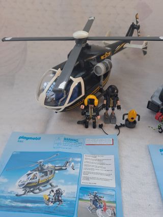 Playmobil Lotto SWAT SEK 3 Figure Istruzioni
