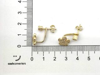 pendientes plata 925mm con piedra con circonita