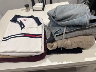 Pack Hombre M Tomy jeans, Massimo Dutti, pull,