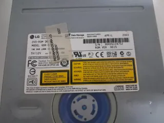 2 Lectores DVD + 1 Grabadora DVD LG