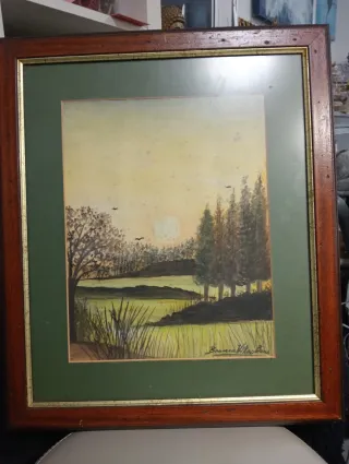 Quadro Original Branca Vilas Boas Paisagem