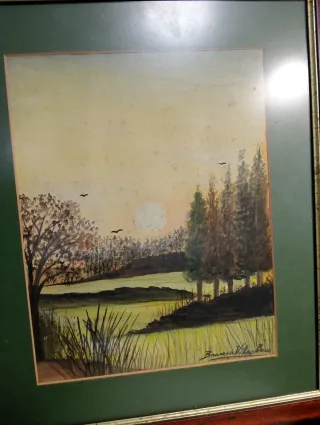 Quadro Original Branca Vilas Boas Paisagem