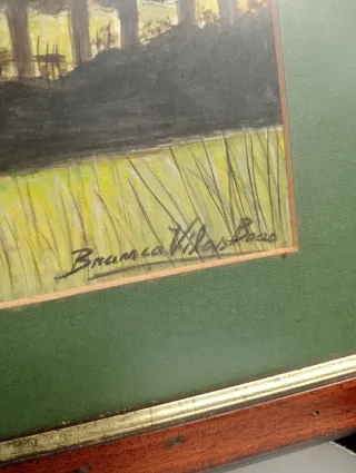 Quadro Original Branca Vilas Boas Paisagem