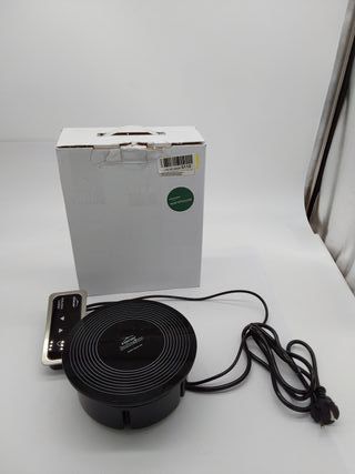 Lacor - 69139 - Placa de Inducción Eléctrica para Chafing Dish (700W, Ø18 cm) con Regulador de Temperatura, Ideal para Buffets,