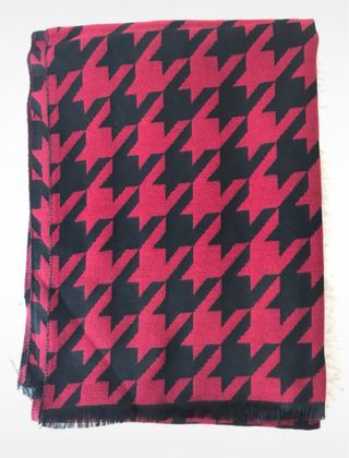 Chal mujer estampado pata de gallo