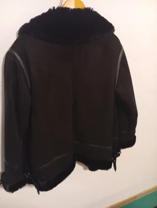 Abrigo Zara Negro Talla L