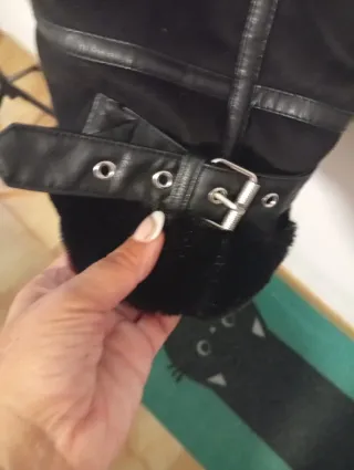 Abrigo Zara Negro Talla L