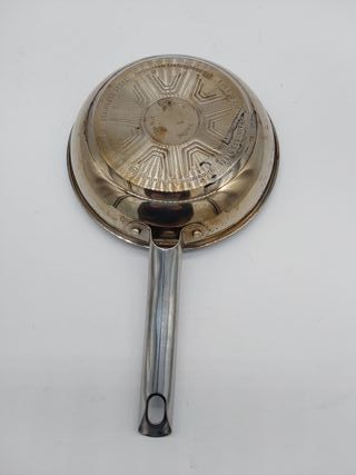 Tefal Duetto ON - Set di 3 Padelle, 20/24/28 cm in acciaio inossidabile, antiaderenti, base spessa, rinforzata a prova di urti