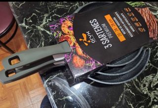 Set di 3 Padelle Antiaderenti Nuove