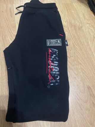 Pantalones Hoodrich Negros