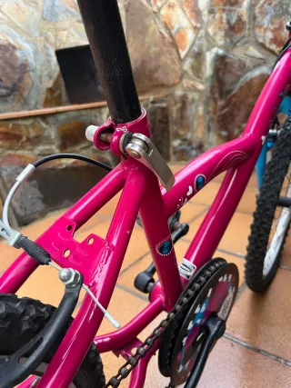 Bicicleta infantil rosa