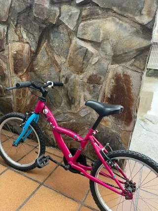 Bicicleta infantil rosa