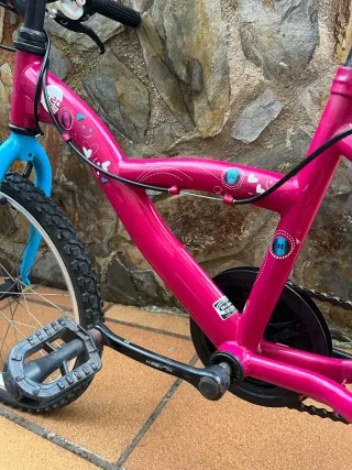 Bicicleta infantil rosa