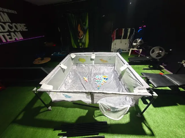 Parque Infantil Bebé con Pelotas 2x2x68 NUEVO