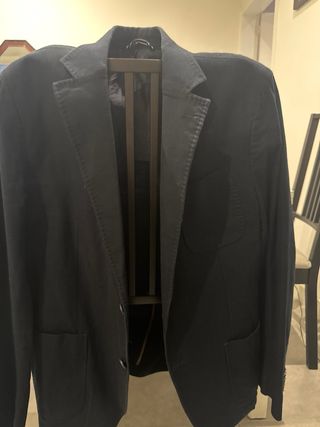 Americana Massimo Dutti Azul Talla L