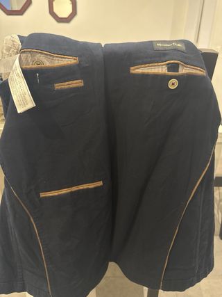 Americana Massimo Dutti Azul Talla L