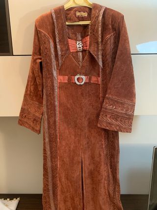 Tunica scamosciata invernale Ghali XXL nuova