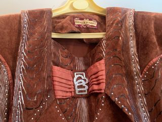 Tunica scamosciata invernale Ghali XXL nuova