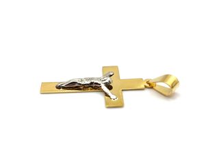 crucifijo oro 18k
