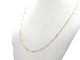 cadena oro 18k 22cm