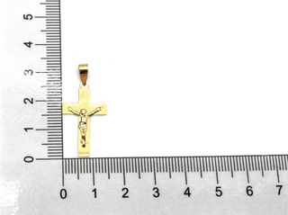 crucifijo oro 18k