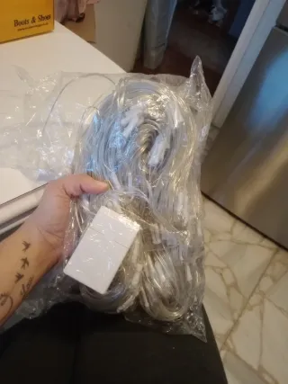 Luces de Navidad Transparentes