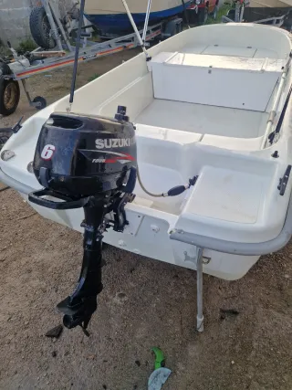 Quicksilver 4.00 con motor Suzuki 6 CV