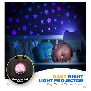 Búho Peluche Bubzi Co Sonido y Luz