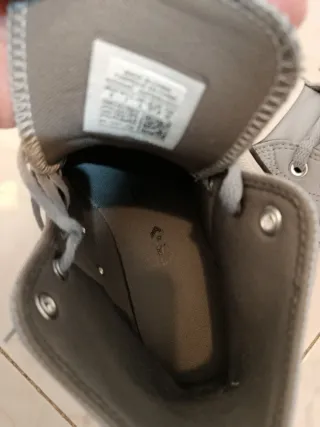 Botas Converse Piel Azul Grisáceo