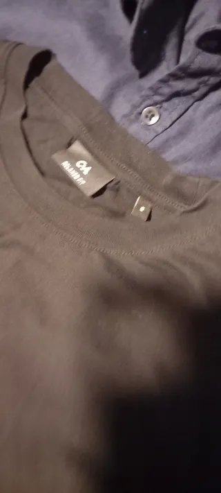 Conjunto Verano Camisa Negra y Pantalón Blanco