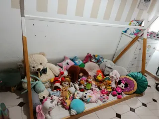 Cama Montessori Madera Natural