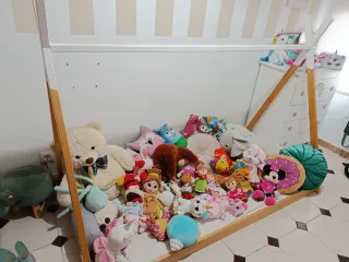 Cama Montessori Madera Natural