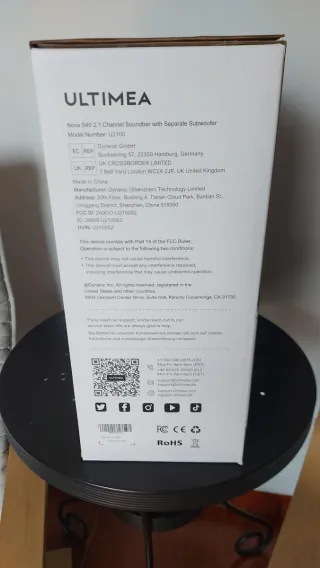 Barra de Sonido ULTIMEA Nova S40