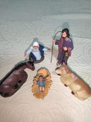 Portal de Belén (Nacimiento) 5 piezas Miniatura