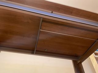 Mesa Comedor/Salón Madera (extensible) y Cristal