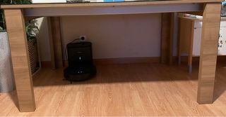 Mesa Comedor/Salón Madera (extensible) y Cristal